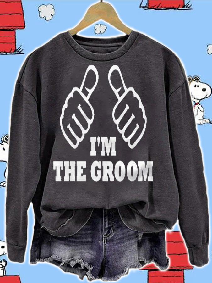 Im The Groom Wedding Party shirt sweatshirt