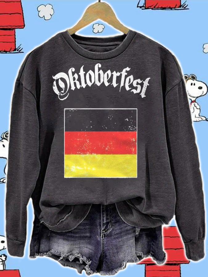 Oktoberfest Germany Flag German Wurstfest Men Women Kids Shirt