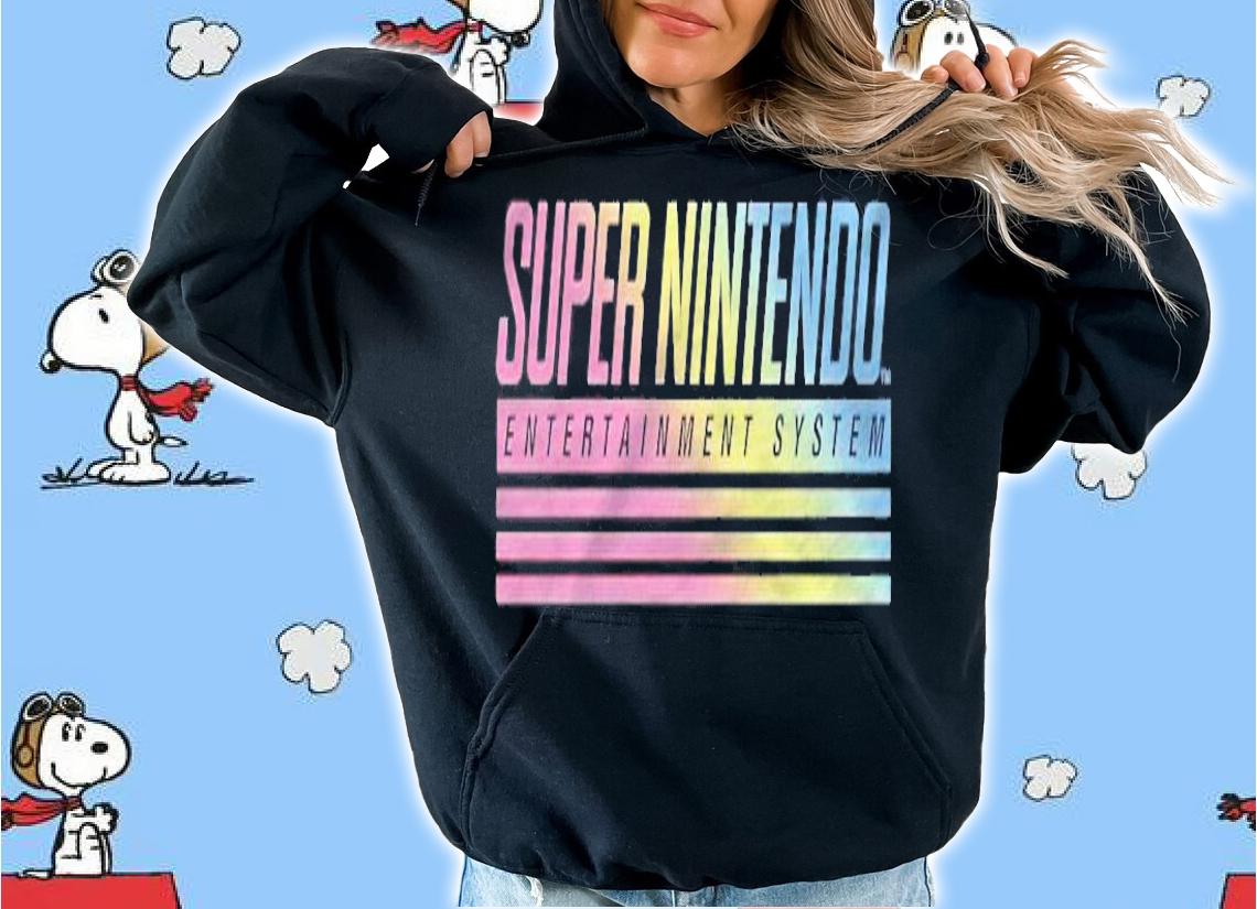 Super Nintendo Entertainment System Gleam T-shirt