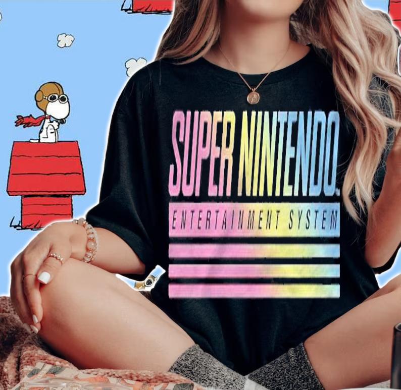 Super Nintendo Entertainment System Gleam T-shirt