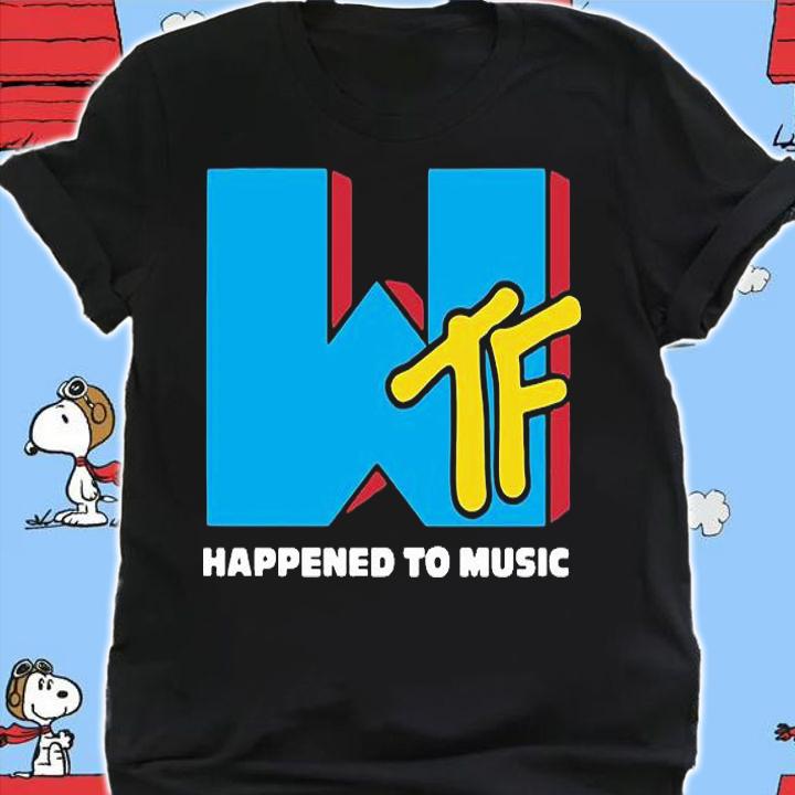 WTF happened to music shirt shirt
