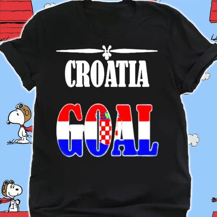 Croatia Soccer Design Croatian Flag World Soccer T-Shirt shirt