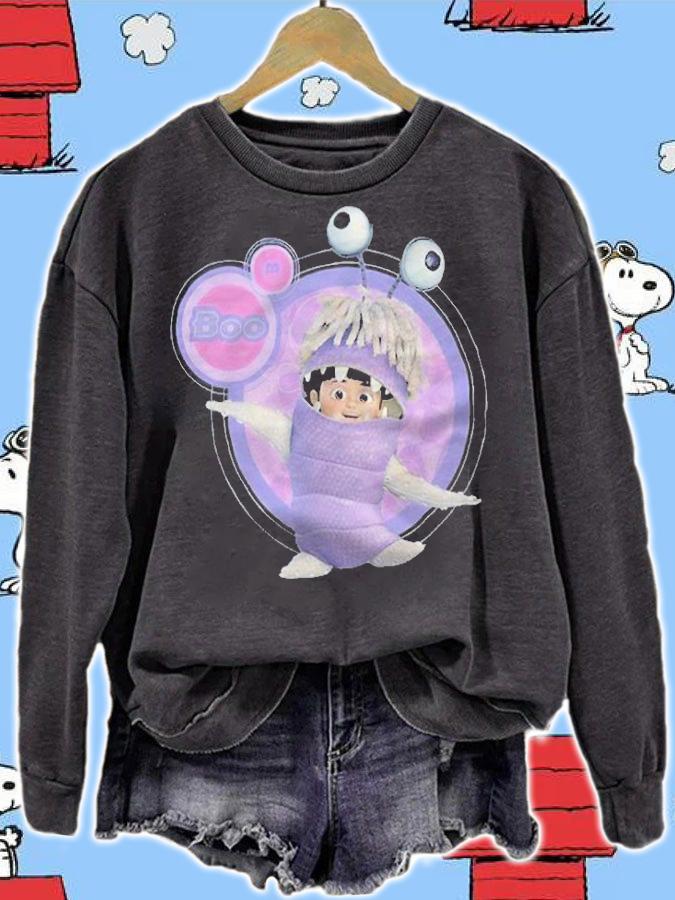 Disney Boo Monsters Inc T-shirt sweatshirt