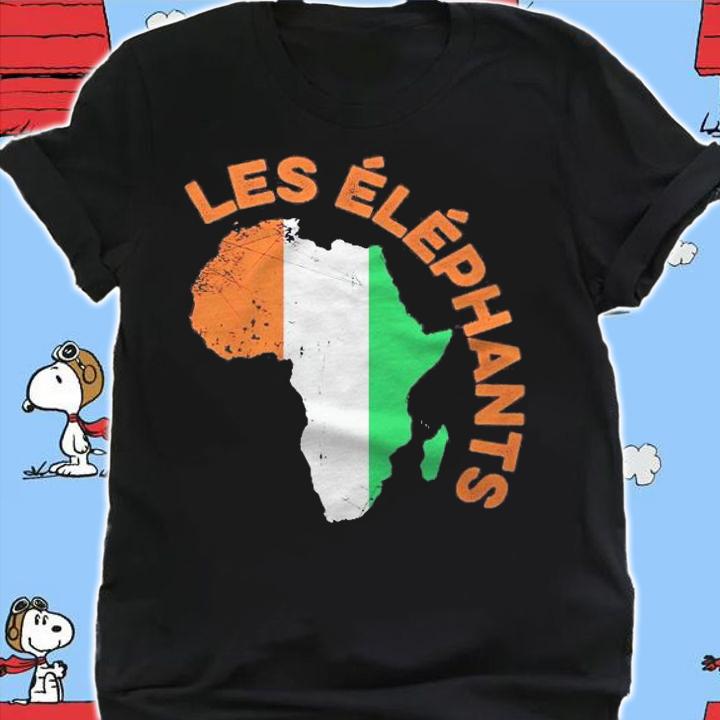 Les Elephants Cote Divoire Soccer Premium Shirt