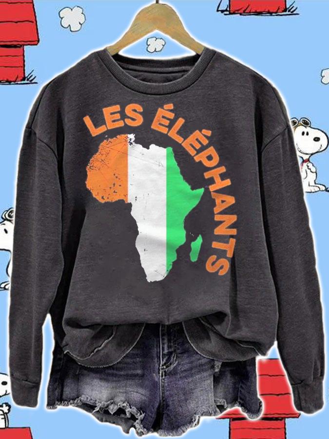 Les Elephants Cote Divoire Soccer Premium Shirt