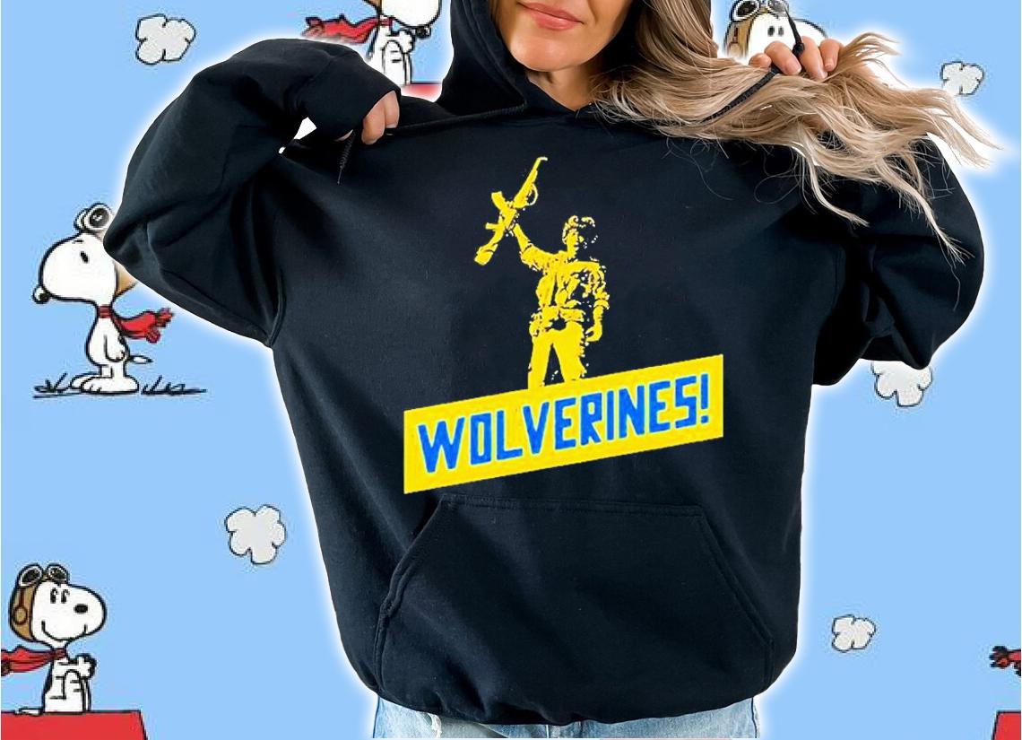 Wolverines Support Ukraine T-Shirt