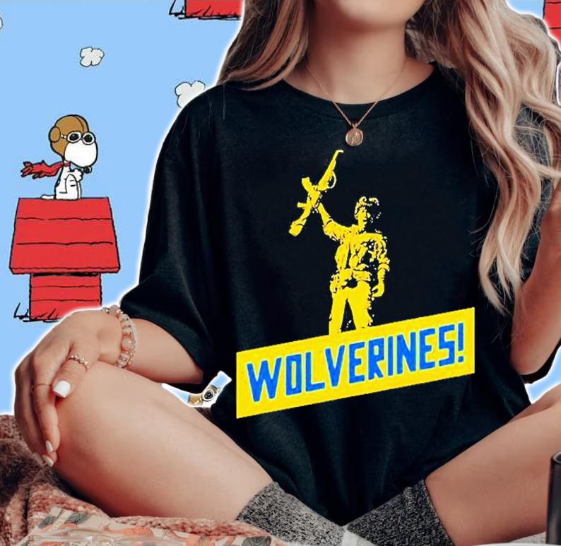 Wolverines Support Ukraine T-Shirt