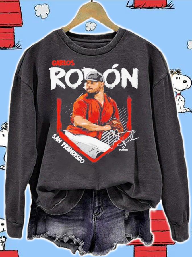 Carlos Rodon San Francisco Baseball Signatures Shirt