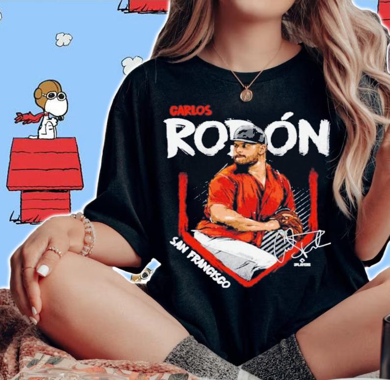 Carlos Rodon San Francisco Baseball Signatures Shirt