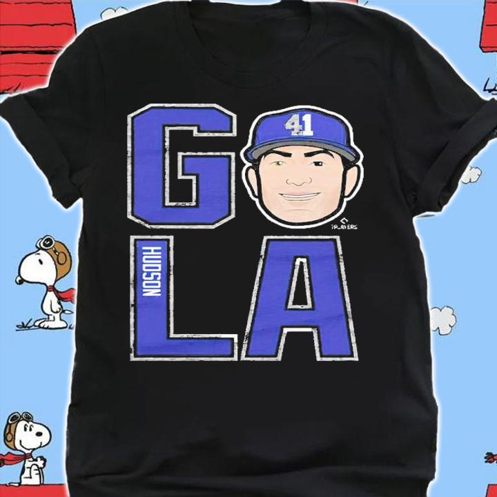 Daniel Hudson Los Angeles D GO LA Baseball Shirt