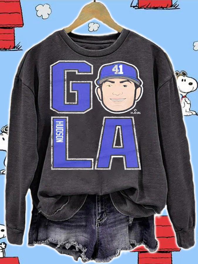 Daniel Hudson Los Angeles D GO LA Baseball Shirt