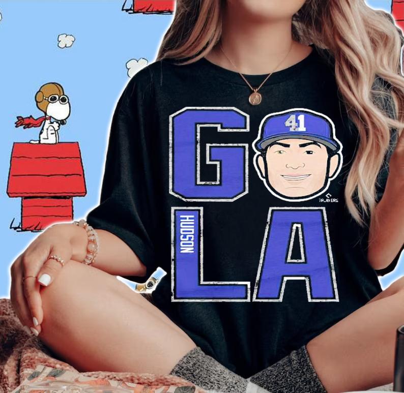 Daniel Hudson Los Angeles D GO LA Baseball Shirt