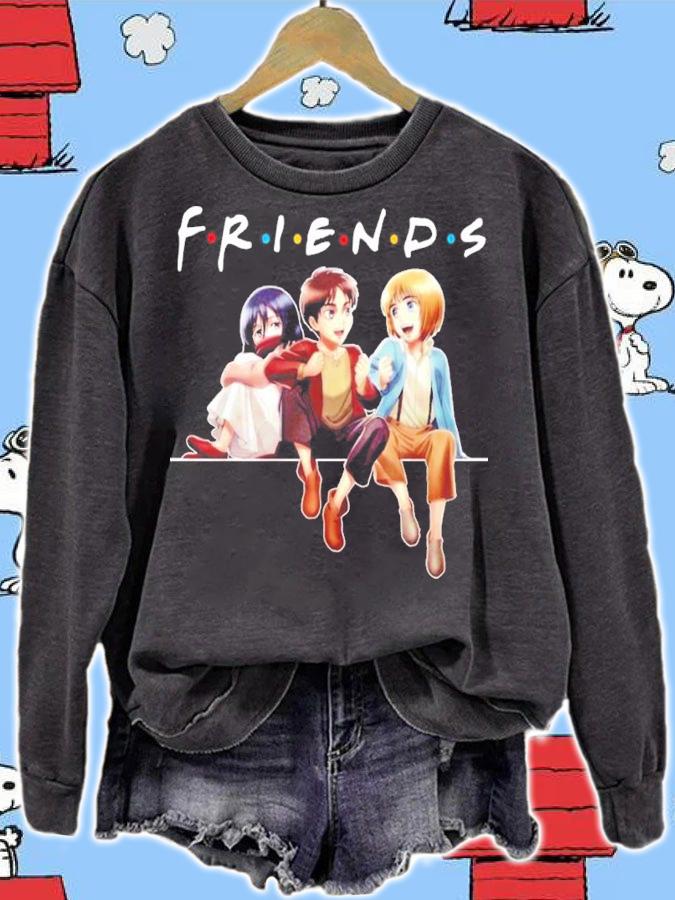 Friends Anime chibi shirt