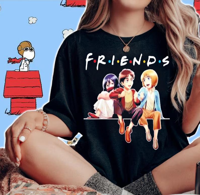 Friends Anime chibi shirt