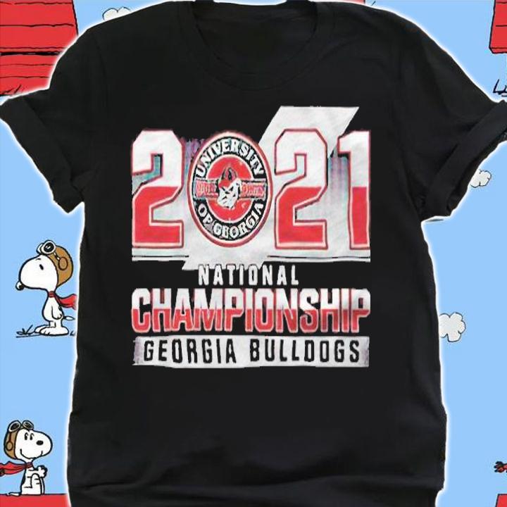 Georgia Bulldogs 2021 National Championships T-shirt shirt