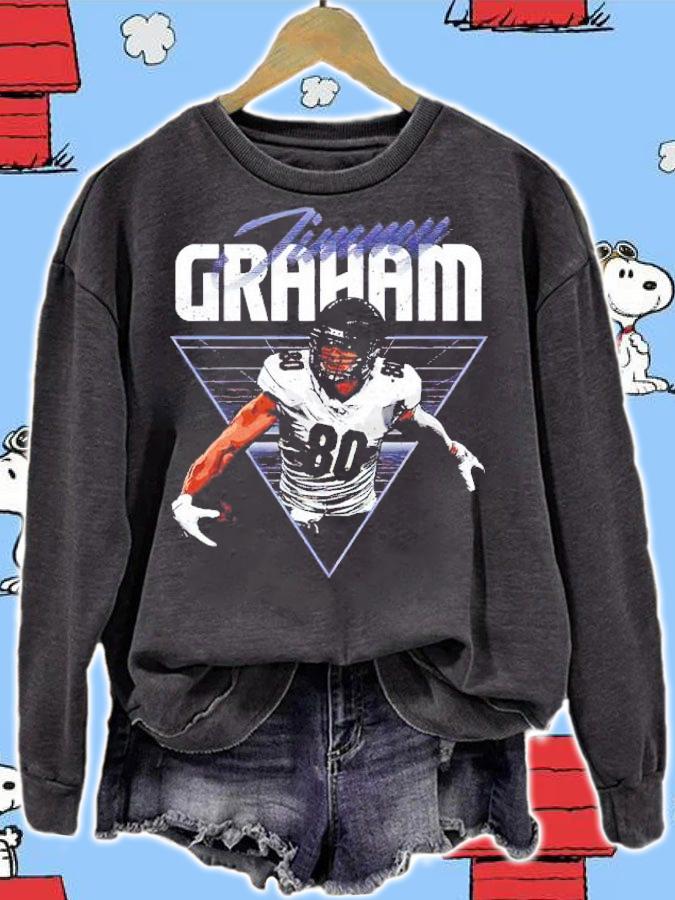 Jimmy Graham Retro Chicago Football Shirt sweatshirt