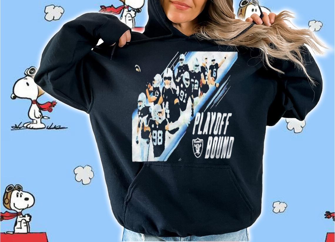 Las Vegas Raiders Nation 2022 Playoff Bound T-shirt