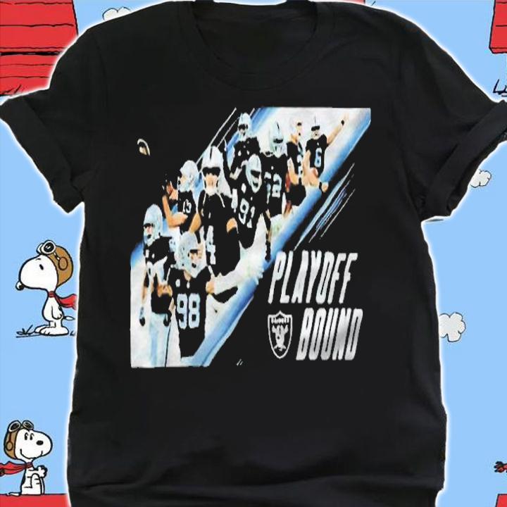 Las Vegas Raiders Nation 2022 Playoff Bound T-shirt