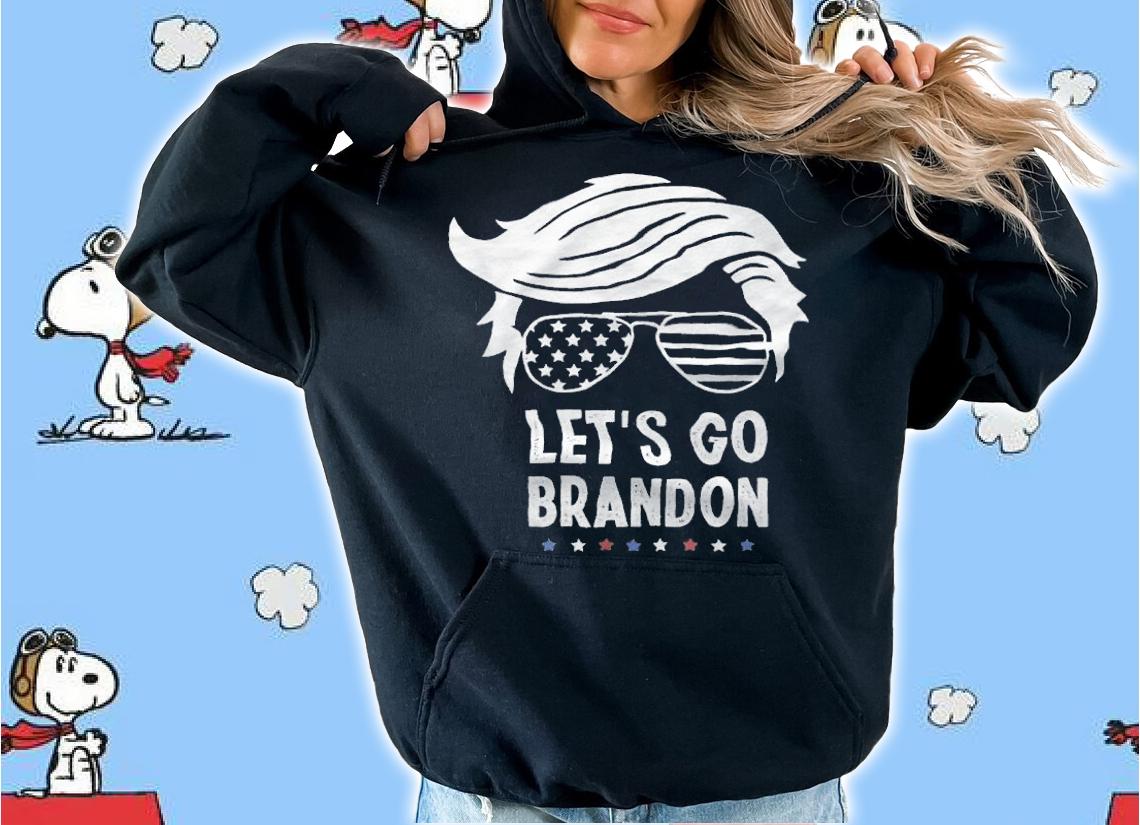 Let's Go Brandon Anti Joe Biden Pro Trump T-Shirt hoodie