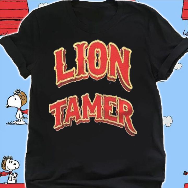 Lion Tamer Costume Ringmaster Costume Halloween Raglan Baseball Shirt shirt