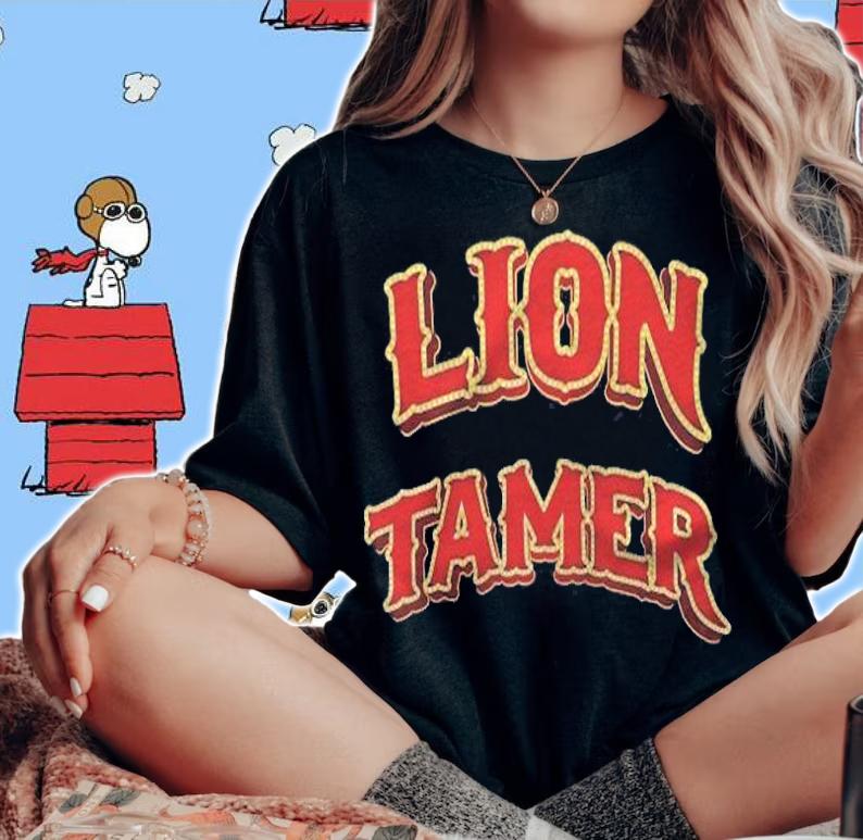 Lion Tamer Costume Ringmaster Costume Halloween Raglan Baseball Shirt woman shirt