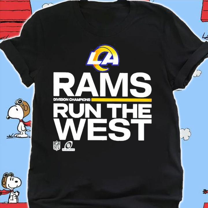 Los Angeles Rams Division Champions Run The West Shirt