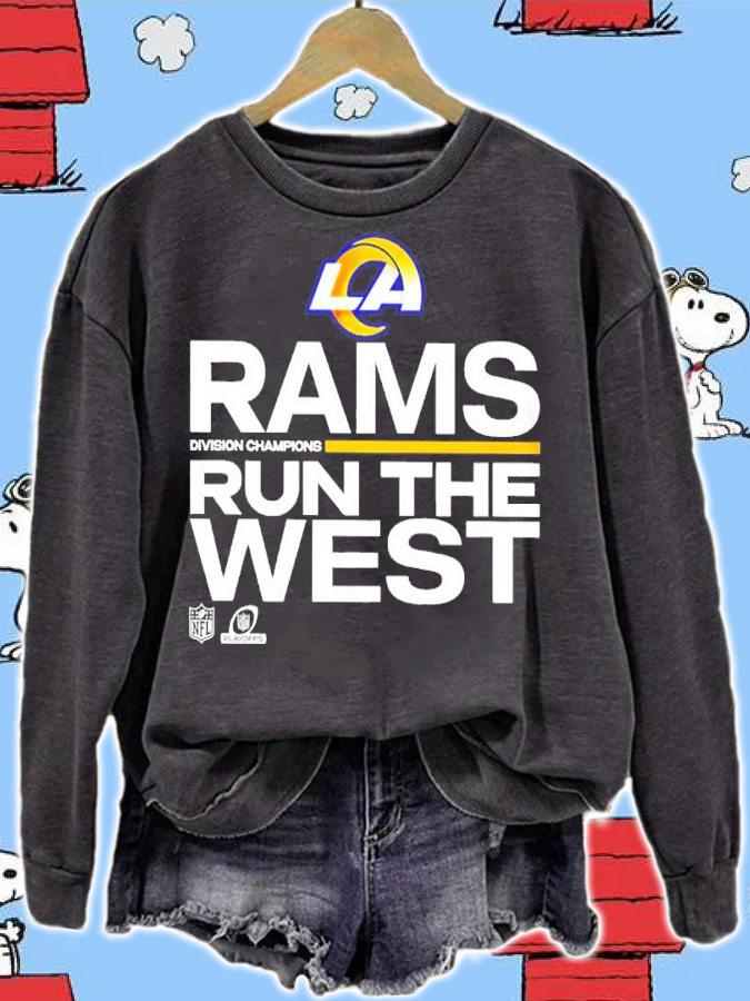 Los Angeles Rams Division Champions Run The West Shirt