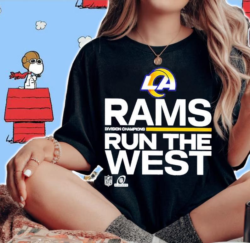 Los Angeles Rams Division Champions Run The West Shirt
