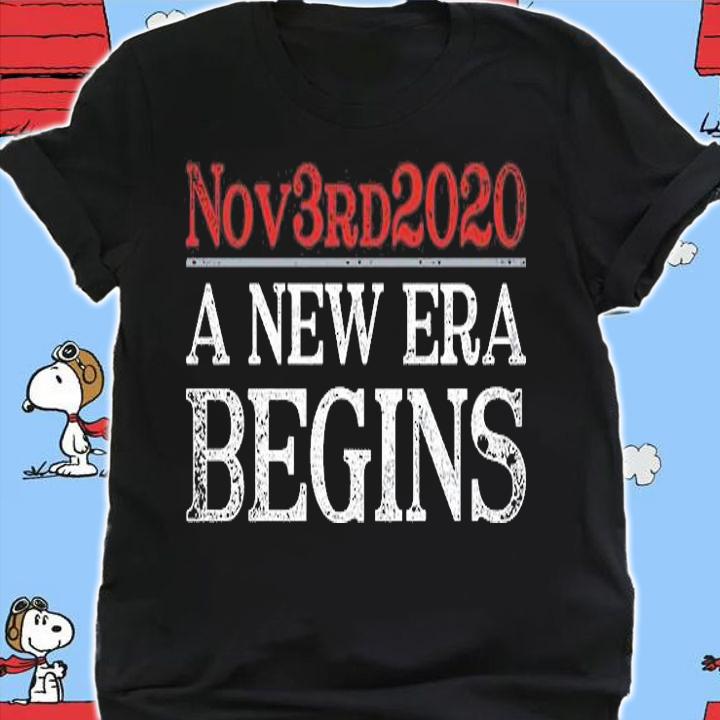 November 3Rd 2020 A New Era Begins Joe Biden T-Shirt