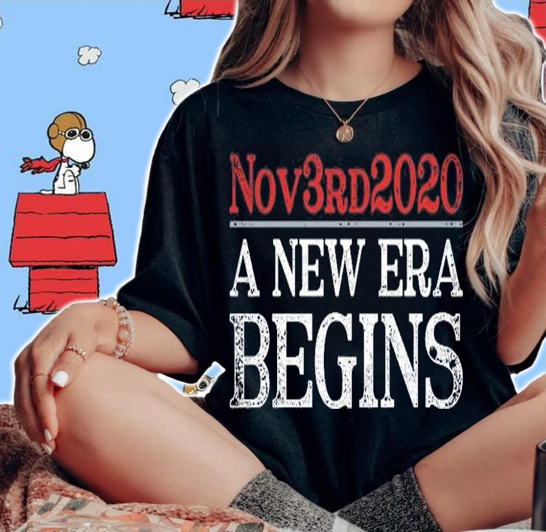 November 3Rd 2020 A New Era Begins Joe Biden T-Shirt