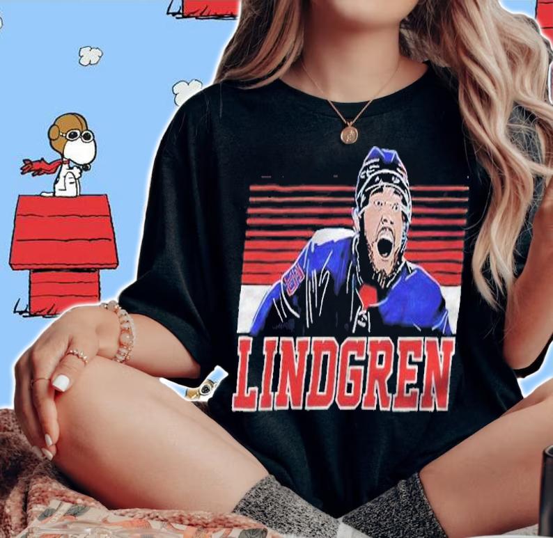 Ryan Lindgren New York Rangers T-shirt woman shirt