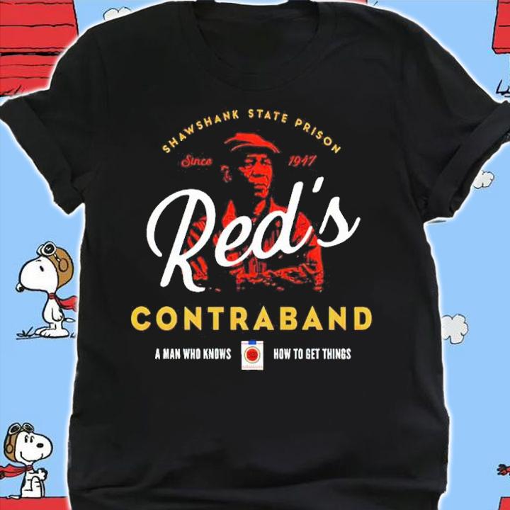 Shawshank State Prison Since 1947 Red's Contraband Shirt shirt