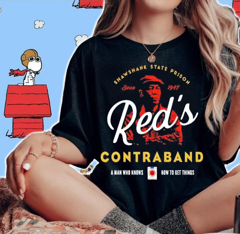 Shawshank State Prison Since 1947 Red's Contraband Shirt woman shirt