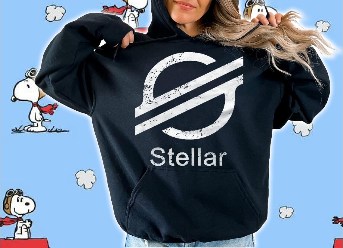 Stellar Lumens Crypto Xlm Token Decentralized Blockchain Shirt