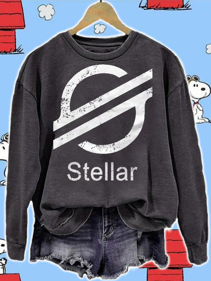 Stellar Lumens Crypto Xlm Token Decentralized Blockchain Shirt