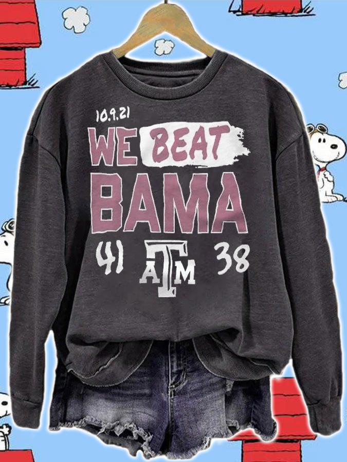 Texas A&M Aggies we beat Bama 41 38 shirt