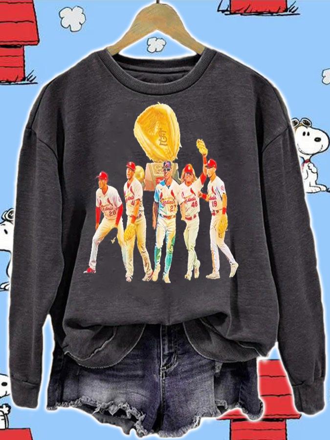 The St Louis Cardinals Flash That Golden Leather MLB T-Shirt sweatshirt