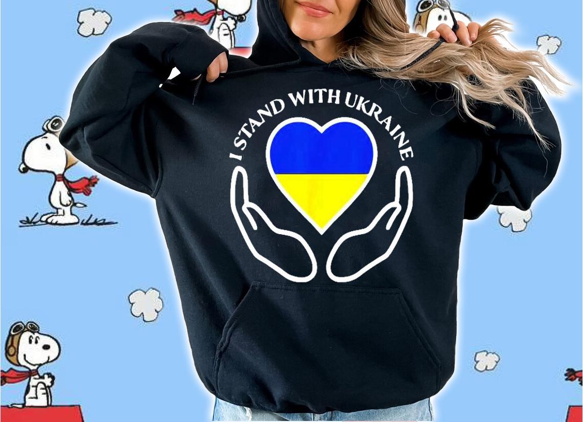 Ukrainian Flag Support Ukraine Freedom I Stand With Ukraine T-Sirt t-shirt hoodie