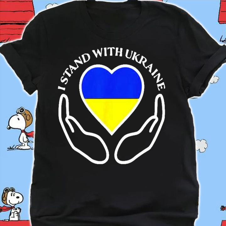 Ukrainian Flag Support Ukraine Freedom I Stand With Ukraine T-Sirt t-shirt shirt