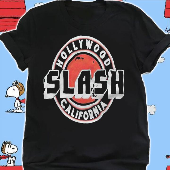 Slash Hollywood California t-shirt shirt