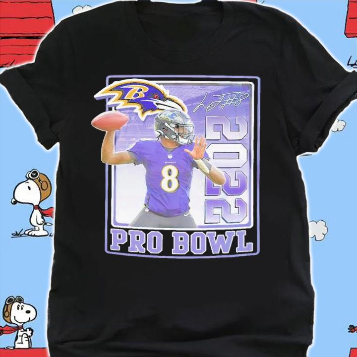 Lamar Jackson 2022 Pro Bowl Baltimore Ravens NFL Shirt shirt