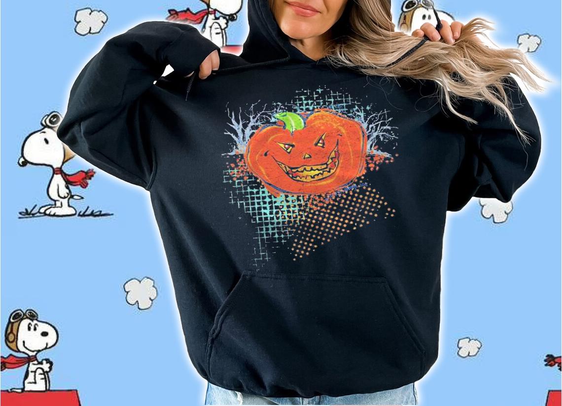 Pumpkin Halloween Costume Spooky Graphic Shirt hoodie