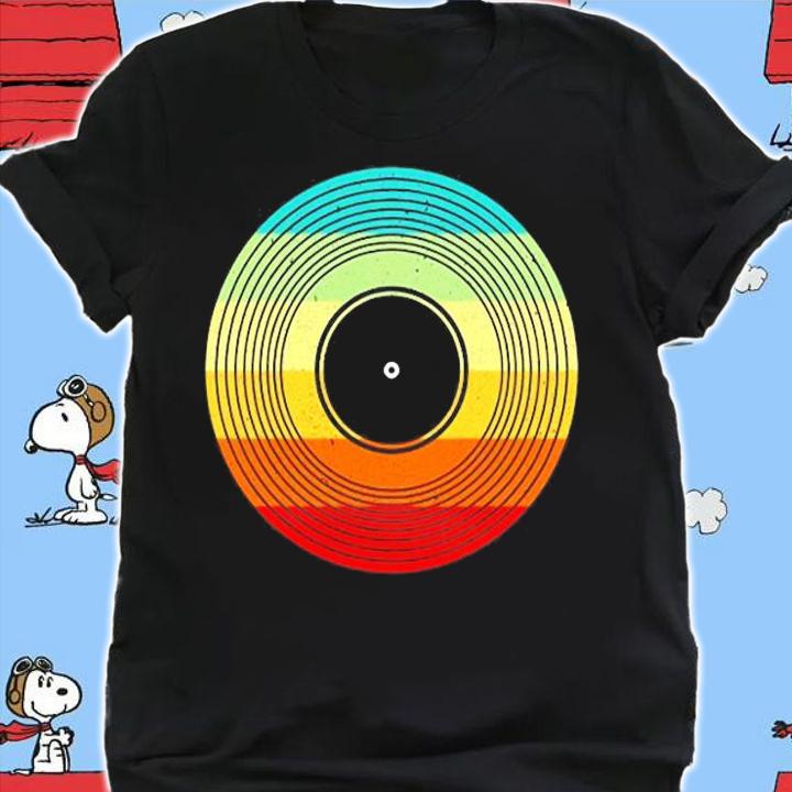 Vinyl Record Album Classic Music Player Lover Audiophile T-Shirt shirt