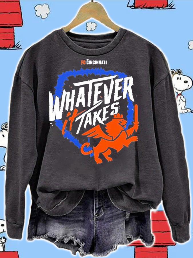 FC Cincinnati Whatever It Takes T-Shirt
