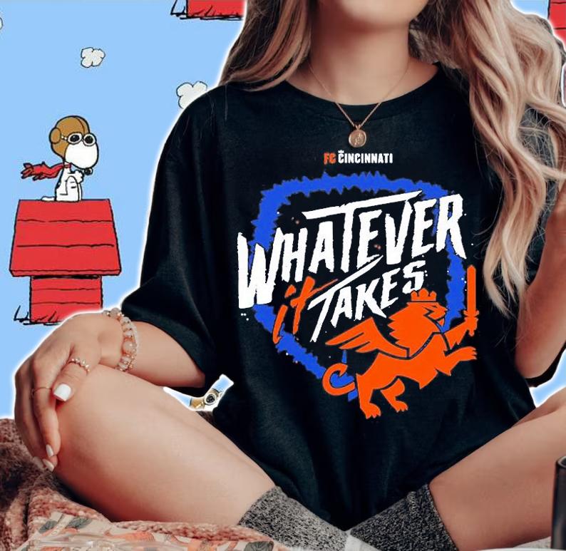 FC Cincinnati Whatever It Takes T-Shirt