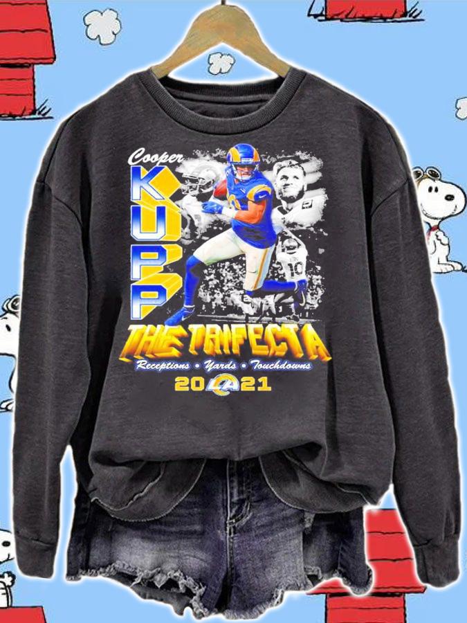 Cooper Kupp The Trifecta 2021 Rams shirt sweatshirt