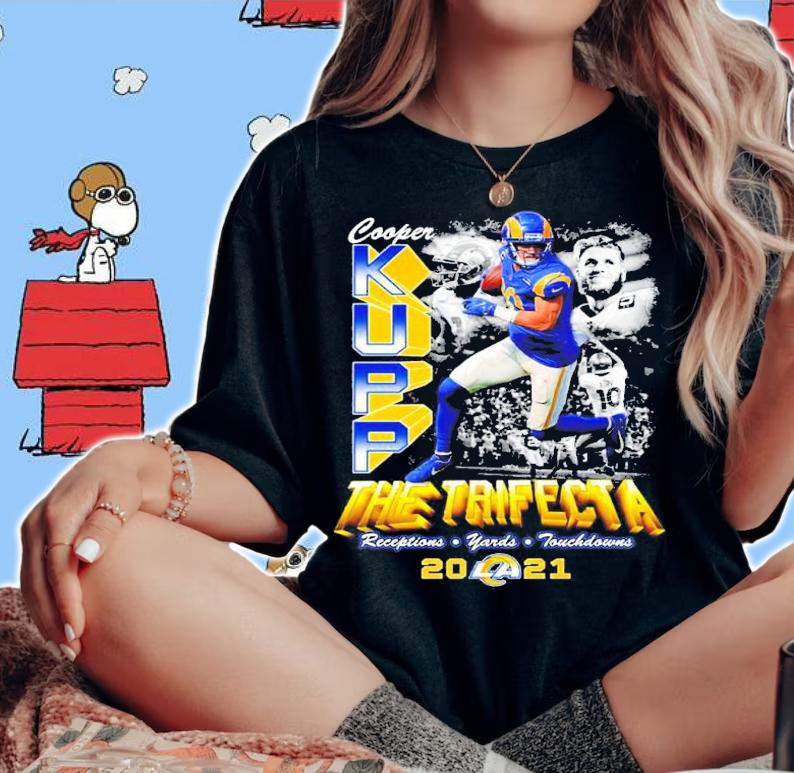 Cooper Kupp The Trifecta 2021 Rams shirt woman shirt