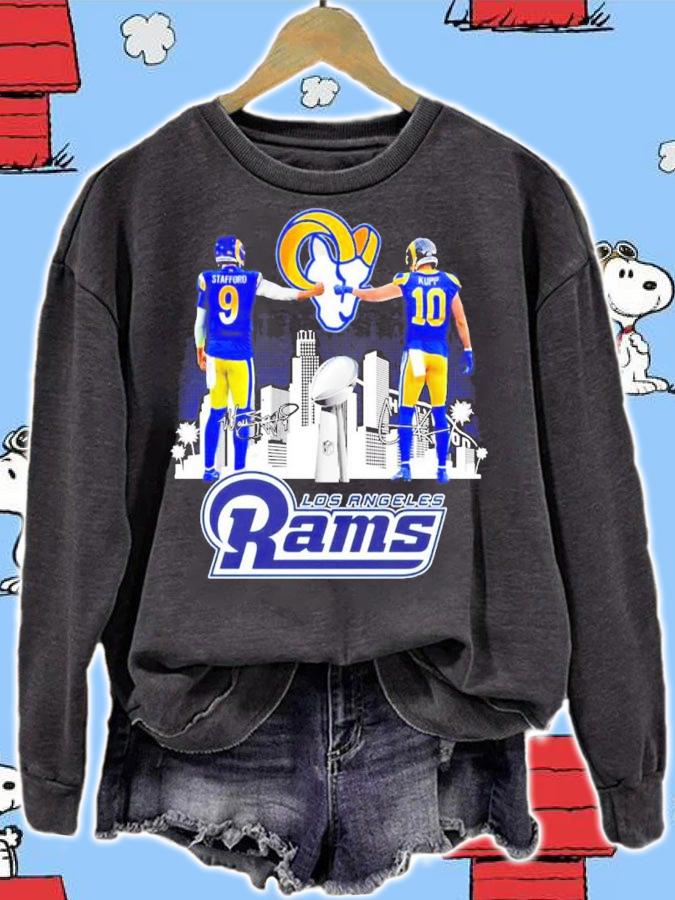 Los Angeles Rams Matthew Stafford And Cooper Kupp Signatures Shirt sweatshirt