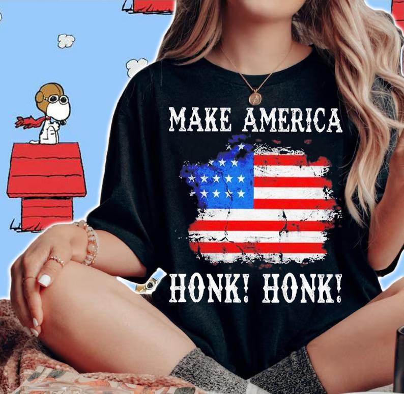 Make America Honk Honk T-Shirt woman shirt