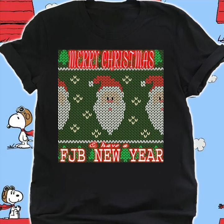 Merry Christmas & Have Fjb New Year Funny T-Shirt